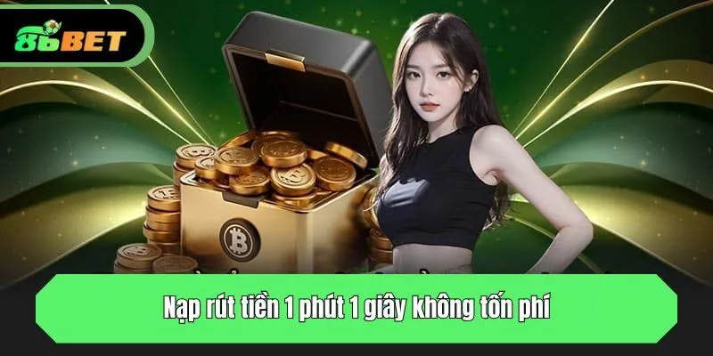 Nạp rút tiền 1 phút 1 giây không tốn phí